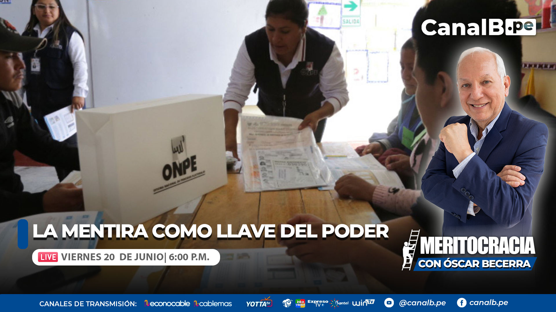 La mentira como llave del poder